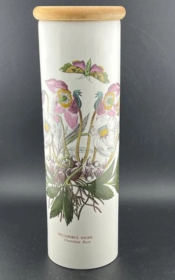 Bote de rosas de Navidad vintage Portmeirion jardín botánico 12" Inglaterra cerámica Foto 1 de 4