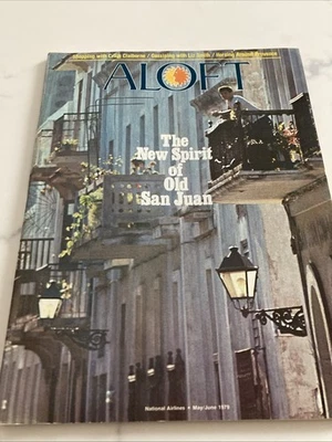 Revista ALOFT de National Airlines mayo/junio de 1979 Foto 1 de 4
