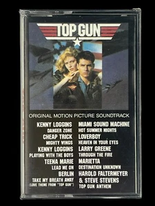 SEALED, Top Gun Original Motion Picture Soundtrack, Audio Cassette, US, 1986 - Picture 1 of 6