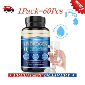 Hydrogen Tablets for Drinking Water - 60PCS  Pure Magnesium, Molecular-Hydrogen- - Picture 1 of 12