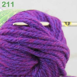 Sale New 1Ballx50g Worsted Soft Warm Wool Rainbow Chunky Hand Knitting Yarn 11 - Picture 1 of 2