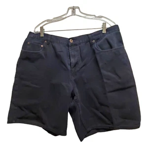 Route 66 Man`s Size 40 Shorts Original Clothing Denim Shorts Black Cotton - Picture 1 of 5