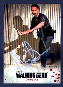 JSA COA 2014 THE WALKING DEAD ANDREW CRIPTOZOIC LINCOLN RICK AUTOGRAFO AUTO #43 - Foto 1 di 2