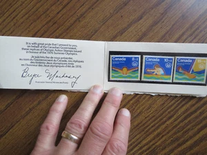 Olympische Sommerspiele 1976 Montreal drei Replika Briefmarken Olympia Aktion - Bild 1 von 6
