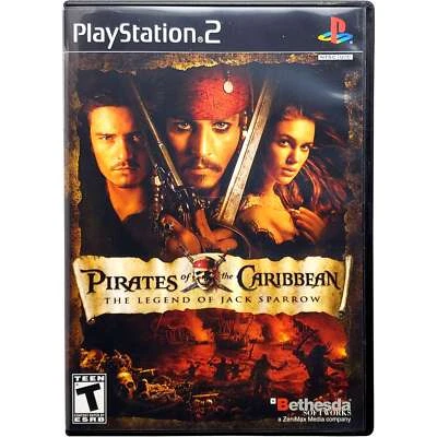 Pirates Of The Caribbean - Sony Playstation 2 PS2 Pristine Tested Authentic - Image 1 of 4