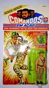 Leopardo recondo Full card estrela comandos ação brazil gi joe g.i brasil