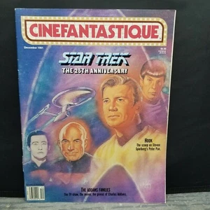 Revista Cinefantastique 1991 #3 Star Trek 25 aniversario Addams Family Hook - Imagen 1 de 3