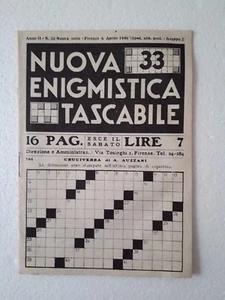 Nuova Enigmistica Tascabile n.33 aprile 1946 - Picture 1 of 1
