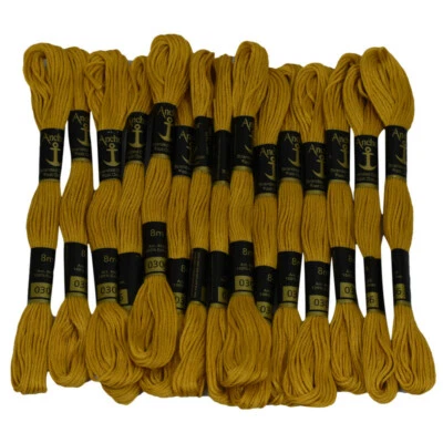 Anchor Threads Embroidery Cross Stitch & Long Cotton Stranded Floss Craft,25 Pcs - Image 1 of 4