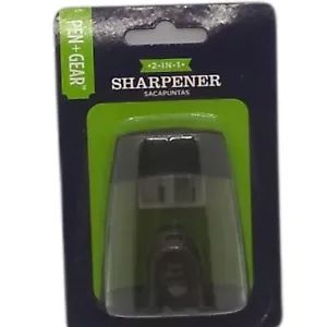Pen Gear 2 in 1 temperamatite nero pastelli jumbo casa ufficio scuola forniture - Foto 1 di 6