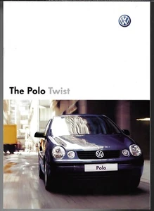 Volkswagen Polo Twist 2003-2004 UK Market Sales Brochure 1.2, 1.4, SDi & TDi - Picture 1 of 1