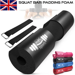 Barbell Pad Weight Lifting Squat Bar Padding Foam Gym Neck Shoulder Protection - Picture 1 of 12