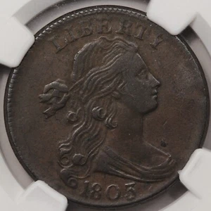 1803 Draped Bust Large Cent NGC XF-40 (Small Date, Small Fraction) - Picture 1 of 3