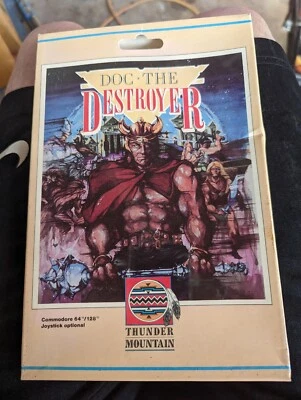 Doc The Destroyer Commodore 64/128 Thunder Mountain Big Box Game brand new  - Image 1 of 4