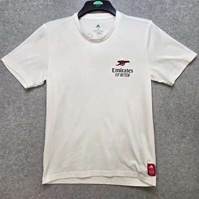 Camiseta The Arsenal Adidas MEDIANA Viaje Gráfico 21/22 Gótico Blanco Cañón 237/8 Foto 1 de 4