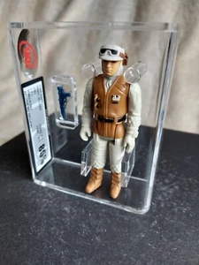 GRADED VINTAGE STAR WARS - UKG not AFA 85% - HOTH REBEL SOLDIER - NEW CASE - Picture 1 of 7