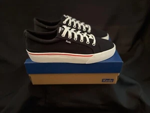 ¡NUEVO! Difícil de Encontrar Negro Lona KEDS Jump Kick Duo Tenis Zapatos Talla 11 - Imagen 1 de 7