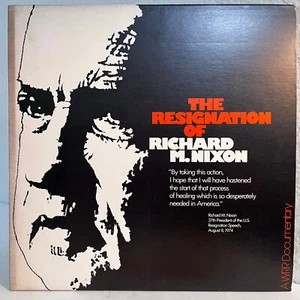 WRR RADIO - The Resignation Of Richard Nixon - 12" Vinyl Record LP - VG+ - Picture 1 of 3