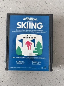 Esquí (ATARI 2600) por Activision AG-005 solo cartucho - Imagen 1 de 6