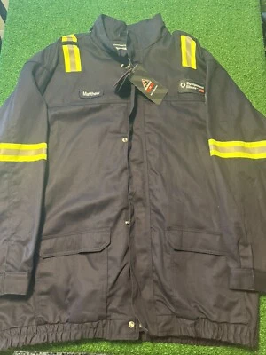 Bulwark FR Flame Resistant CAT3 JLJYNVC Hi-visibility Jacket. Size 4XL-XLN - Image 1 of 4