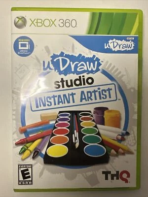 U Draw Studio: Instant Artist (Microsoft Xbox 360) Complete CIB w/ Manual - Image 1 of 4