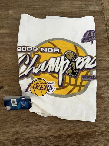 2009 Los Angeles Lakers NBA World Champions 15x Championship Towel 40.5"X22" Cover