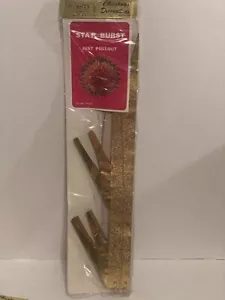 Vintage Christmas Star Burst Pull Out Paper Decoration XL 18” Unopened Japan - Picture 1 of 5