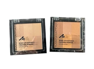 Manhattan Wake Me Up Radiance Finishing Powder Pressed Foundation Compact - Picture 1 of 3