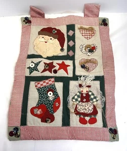 Country Santa Farmhouse Christmas XMAS Primitive Wall Decor - Picture 1 of 6