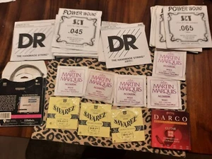 Guitar Strings Lot Random: Bass, Acoustic, Read Desc. - Picture 1 of 1