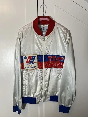 Vintage USA Olympics Bomber Jacket, 1988 Shooting Team  - Image 1 of 3