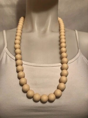 Baby Silicone Teething Necklace for Mom to Wear BPA Free FDA APVD Pick Color #1 - Image 1 of 4