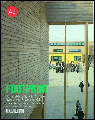 AJ Architects' Journal 15/03/2012 FOOTPRINT Sheppard Robson REIACH & HALL @ New - Image 1 of 2