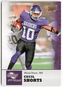Pantalones cortos Cecil Upper Deck Sweet Spot Rookie 2011 - Jacksonville Jaguars - Imagen 1 de 2
