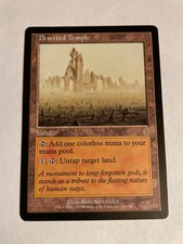 Deserted Temple - Odyssey - MTG LP/MP Magic