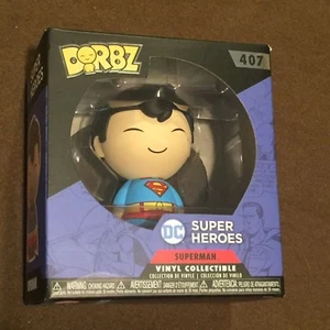 Dorbz Duper Heroes Superman Funko Vinyl Collectible #407 NEW MIB - Picture 1 of 4