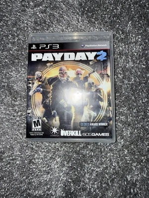 Payday 2 for PS3 PlayStation 3 Complete in Box, Tested Working - Image 1 of 3
