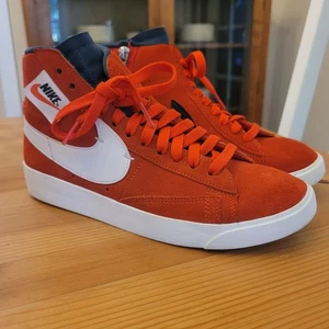 Nike Women's Blazer Mid Rebel XX "Habenero Red" Size 7.5-EXCELLENT - Picture 1 of 20