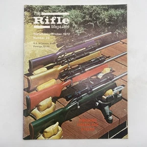 Rifle Magazine September October 1972 Paperback - Picture 1 of 4