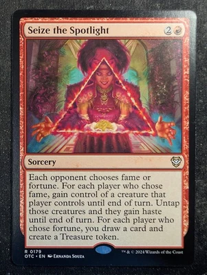 Seize the Spotlight - Outlaws of Thunder Junction Commander (MTG) - Image 1 of 2