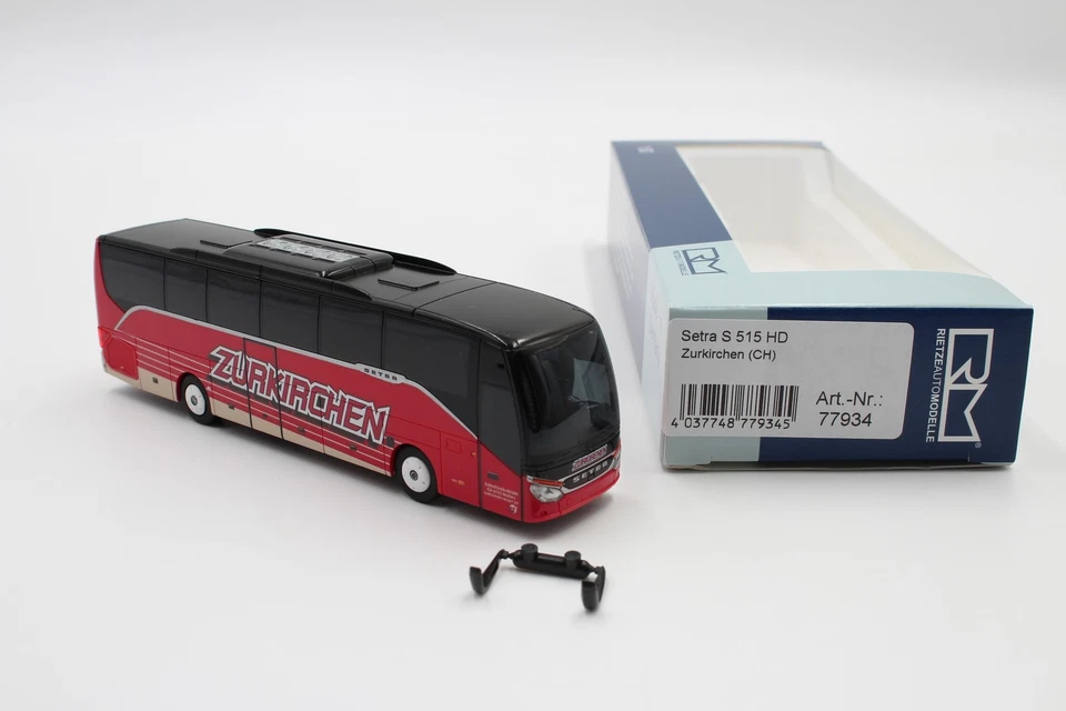 Rietze Setra S 515 HD Zurkirchen (CH) No. 77934 1:87 /RIN2101 - Image 1 of 1