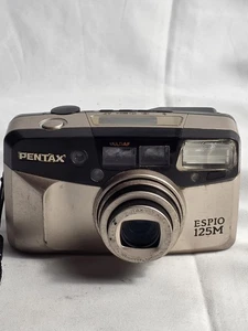 Pentax Espio 125M Gold Point & Shoot 35mm Compact Film Camera - Picture 1 of 5