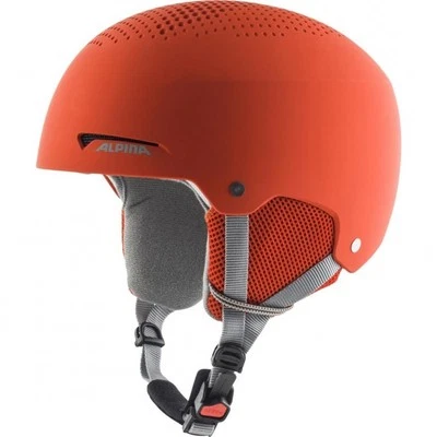 casco da sci alpino tedesco ZUPO PUMPKIN-ORANGE MATT 51-55 - Immagine 1 di 4