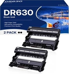DR630 Drum Unit High Yield Compatible for Brother DR 630 DR-630 2 Black - Bild 1 von 7