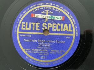 ELITE SPECIAL Record 78 rpm 4311 Marty Mumenthaler Nach em Rage Schist Sunne #4 - Picture 1 of 5