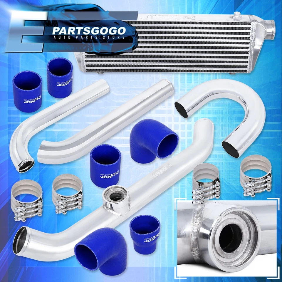 Front Mount Intercooler + Turbo Piping Kit For 1989-1997 Mitsubishi Mirage - Image 1 of 4