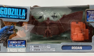 Godzilla - Rey de los Monstruos 6" Figura RODAN 2019 Jakks Pacific Caja Set NUEVO Foto 1 de 4