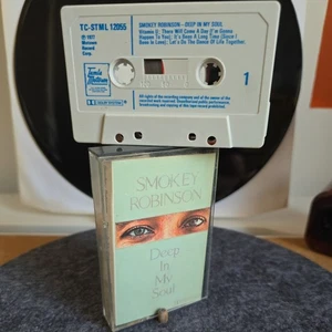 Smokey Robinson - Deep In My Soul - 1977 RARE Motown Records Cassette Free P&P - Picture 1 of 4