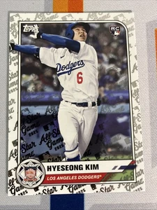 HYESEONG KIM 2025 Topps All Star Game 25 #67 Los Angeles DODGERS Rookie MLB RC - Bild 1 von 2