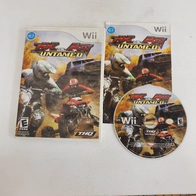 MX vs. ATV Untamed (Nintendo Wii, 2008) CIB Complete Tested Working - Image 1 of 2
